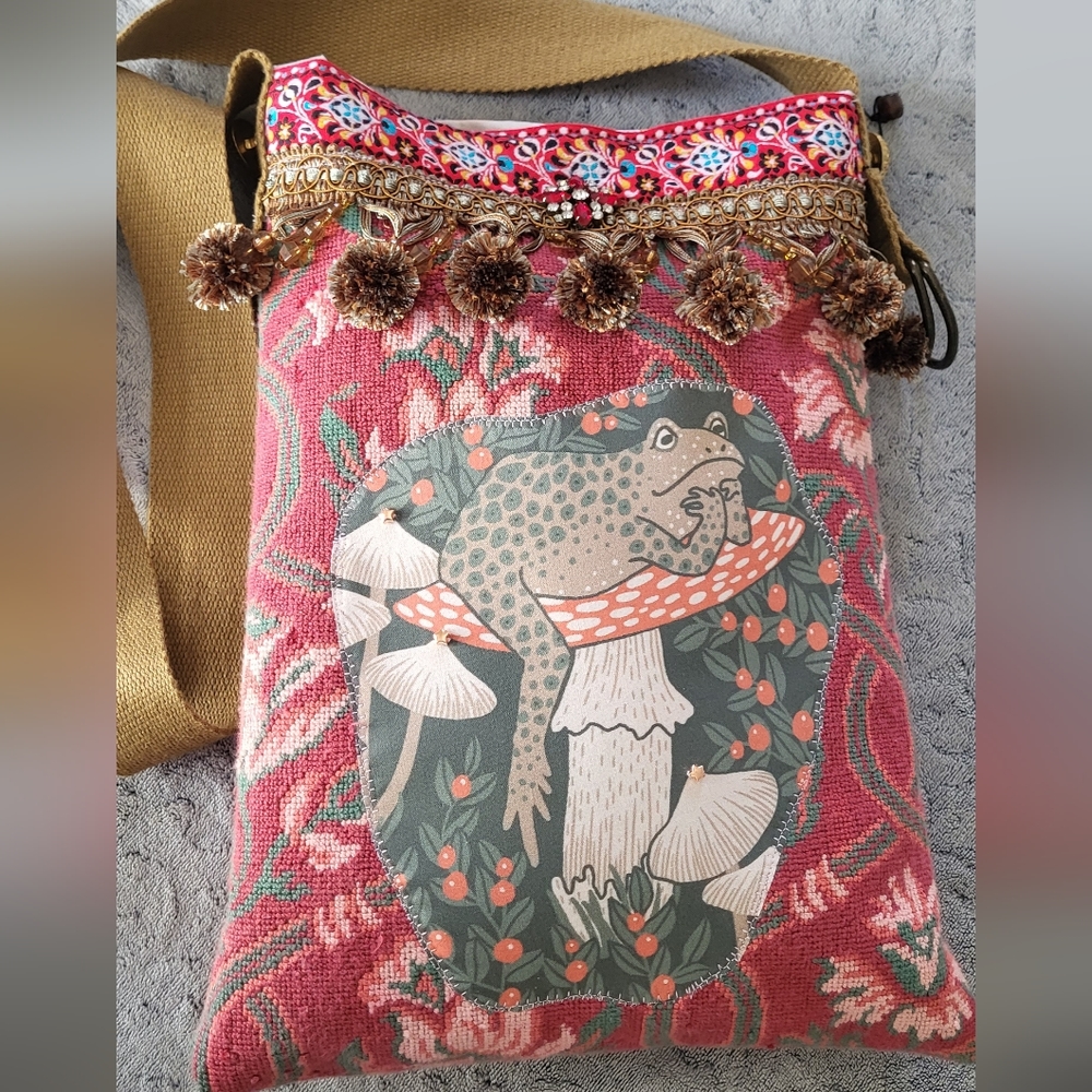 Handmade Wearable Art Boho Bag